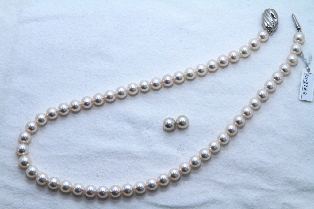一生もののアコヤ真珠ネックレスのお手入れ アンリガトウ ブログ ジュエリーデザイナー田中オリエ